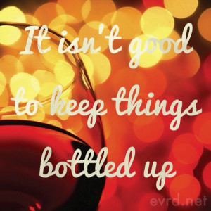 Keep things bottled up