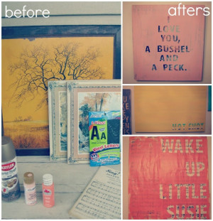 DIY Quotes on Canvas! My sister and I are so making these!