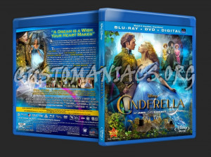 cinderella 2015 dvd cover cinderella 2015 exclusive for customaniacs ...