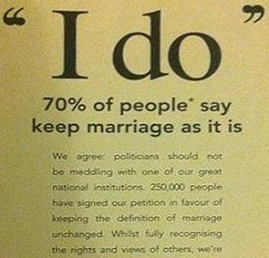... to assess claim Coalition for Marriage ad ‘misleads’ readers