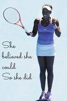 Sloane Stephens proving anything is possible! #tennis #ausopen www ...