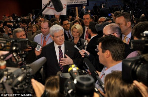 Newt Gingrich's big, slobbering mutual love affair with the elite ...