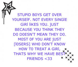 Stupid Boys - friendship-advice%E2%99%A5 Photo