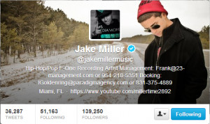Jake Miller Song Quotes Jake miller's twitter account