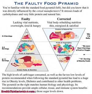Old School Food Pyramid
