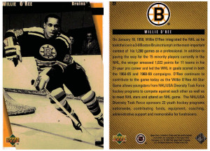 ... of hockey nhl pioneer mr willie o ree click to enlarge w illie o