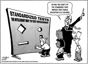 Standardized tests.