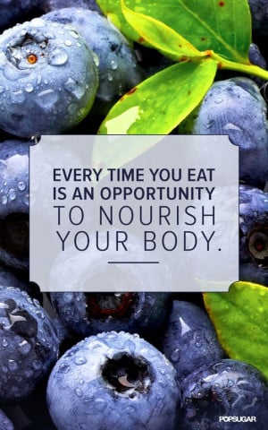 ... nutrition, fitness, the foods we eat or our exercise regime – you