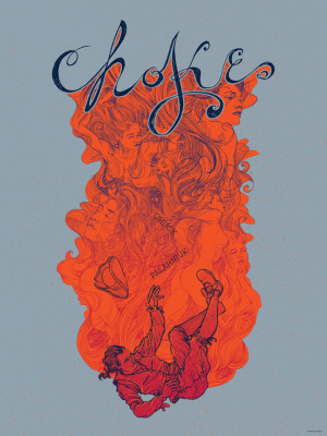 Chuck Palahniuk’s Choke Poster by Kevin Tong