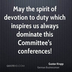 Gustav Krupp Quotes