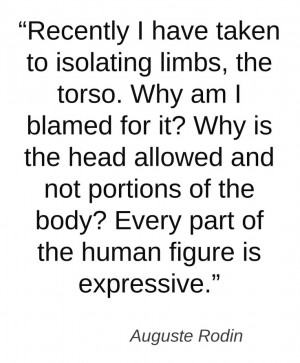 quote by artist Auguste Rodin