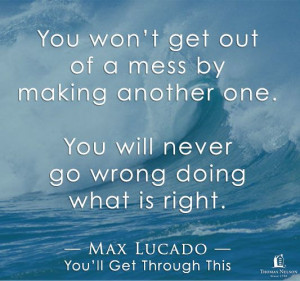 Excerpted from You'll Get Through This by Max Lucado. Click through ...