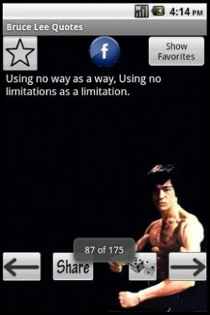 View bigger - Bruce Lee Quotes Ad-Free for Android screenshot