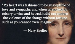 For more information about Mary Shelley: http://www.Dailyliteraryquote ...