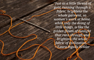 Laura Ingalls Wilder quote