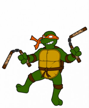 Michelangelo_(Teenage_Mutant_Ninja_Turtles) Wallpaper