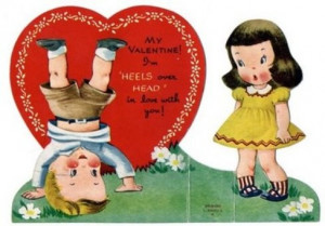 Vintage. Valentines. Day Card