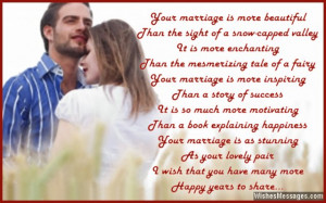 Beauiful poem to wish a couple happy anniversary