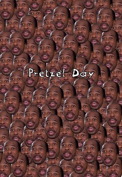 ... office MY EDIT Stanley Hudson Leslie David Baker collage pretzel day