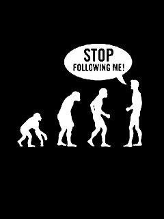 stop following me!