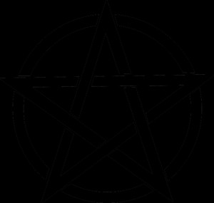 Pentagram, Black, Magic, Pagan, Pentacle, Symbol, Wicca