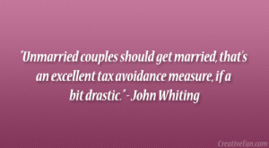 Unmarried couples should get married that 39 s an excellent tax