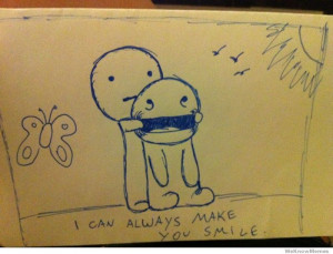 can always make you smile drawing