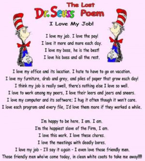 Dr. Seuss - I Love My Job