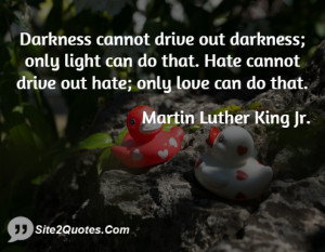 Love Quotes - Martin Luther King Jr.