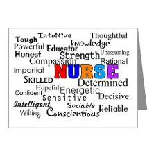 NURSE Describing words Note Cards (Pk of 10) for