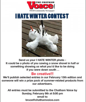 hate winter poem