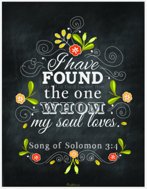 ... Song of Solomon 3:4 via A Little Bird Tweet Me | #bible #quotes #love