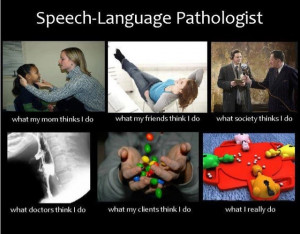 What does a speech pathologist do?