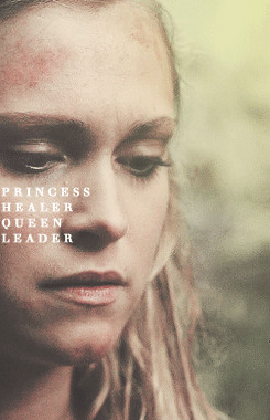fairestcharming:Clarke is the leader of that group and Bellamy is the ...