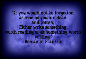 Ben Franklin's Words