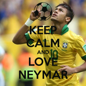 Keep Calm and Love Neymar