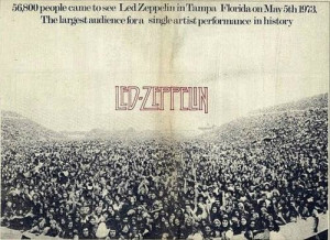 rock Concert live Led Zeppelin robert plant Jimmy page John Bonham ...