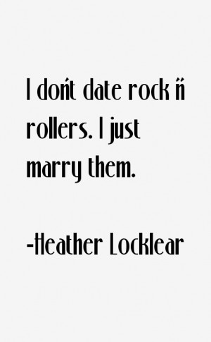 Heather Locklear Quotes amp Sayings