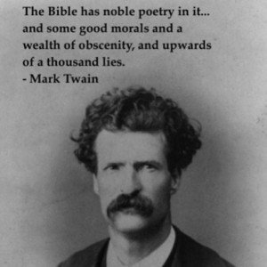 ... good morals and a wealth of obscenity, and upwards of a thousand lies