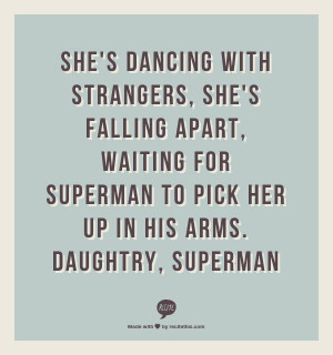 Daughtry - Superman Lyrics.
