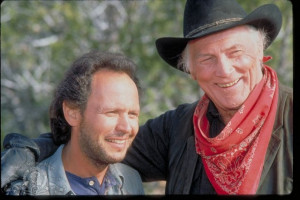 Billy Crystal, Jack Palance in City Slickers