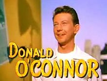 Donald O'Connor, American dancer, singer