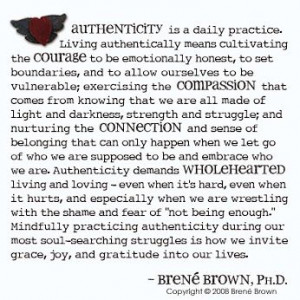 Brene Brown on Wholehearted Living