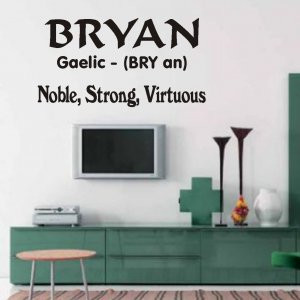 Vinyl Wall Quotes Words Custom Name Meaning