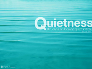 Psalm 23:2 – Quietness Papel de Parede Imagem
