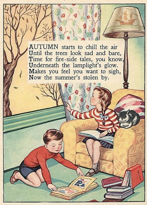 Vintage Autumn Poem