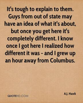 It's tough to explain to them. Guys from out of state may have an idea ...