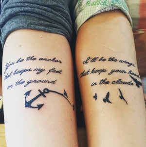 The Meaningful Quote Tattoo