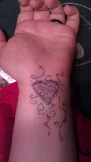 wear my heart on my sleeve by KenjiMobile