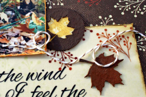 Fall Leaves Quotes I used the fall leaves